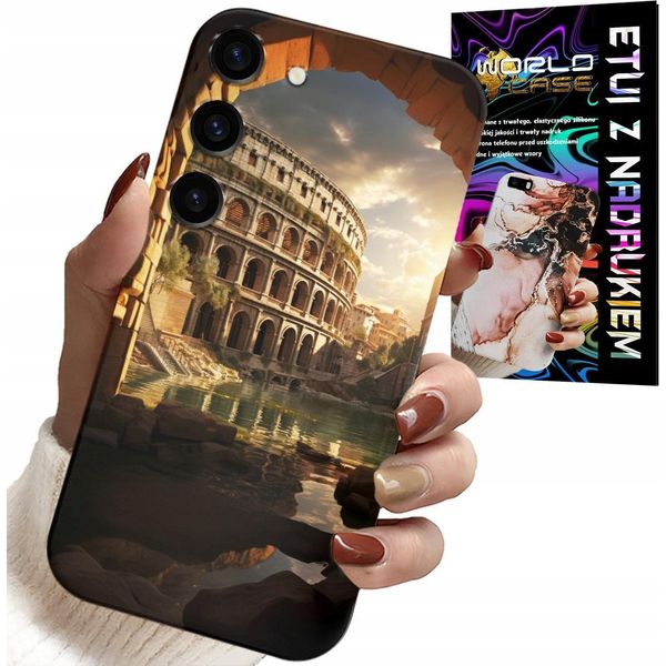 Custodia Per Samsung Galaxy S23 Plus - Colosseo Romano Antichità Romana-image