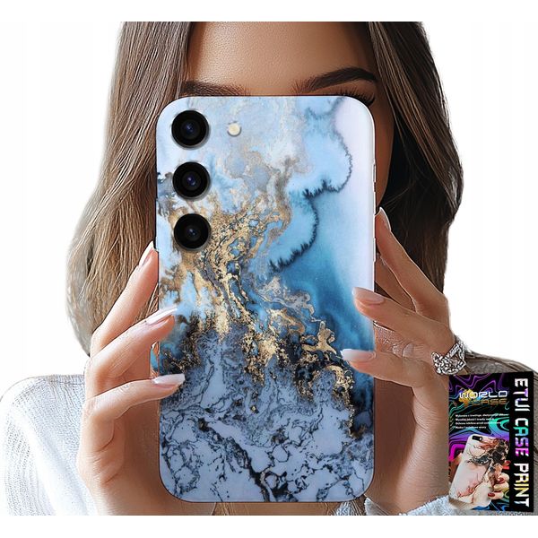 Custodia Per Samsung Galaxy S23 Plus - Design Donna In Marmo + Vetro-image