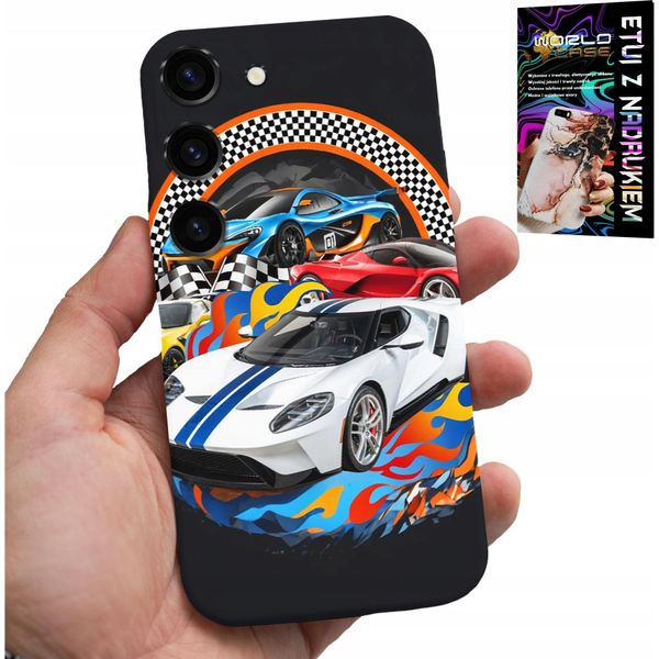Custodia Per Samsung Galaxy S23 Plus - Auto Sportive, Custodia Da Corsa + Vetro-image