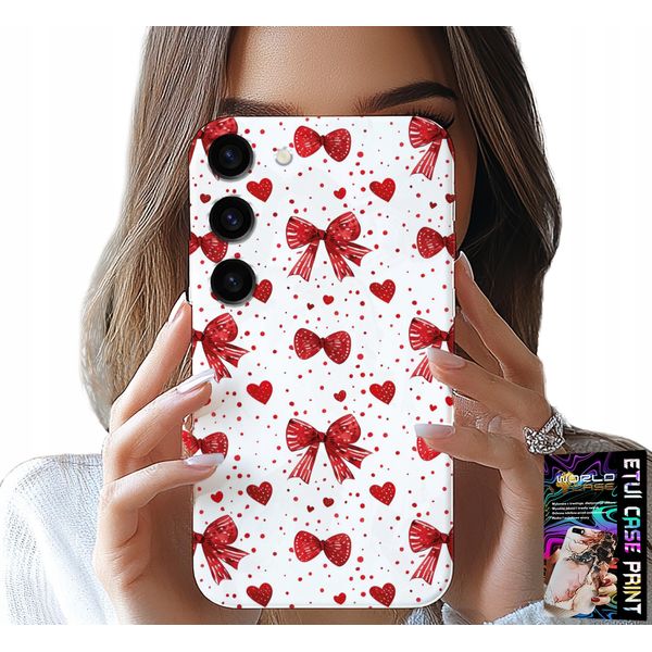 Custodia Per Samsung Galaxy S23 Plus - Nastri Rossi Disegni Di Moda-image