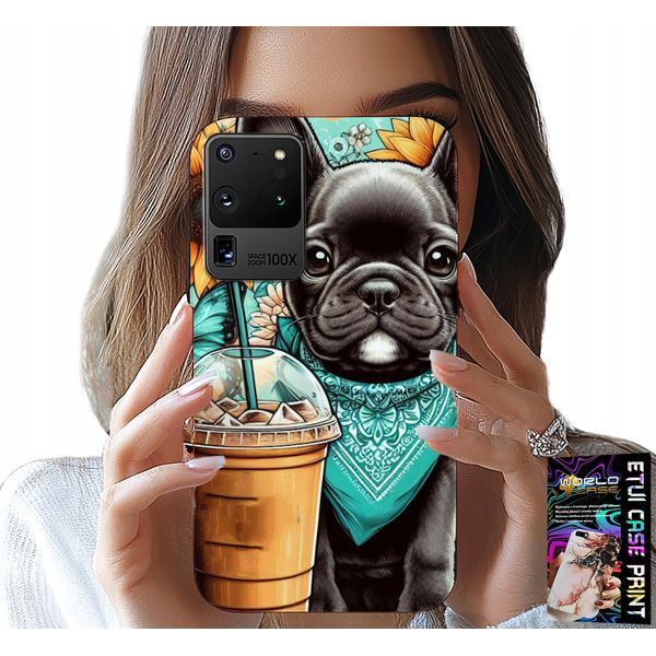 Etui Per Samsung Galaxy S20 Ultra - Buldog Coffi Love, Sundays, Psi Case-image