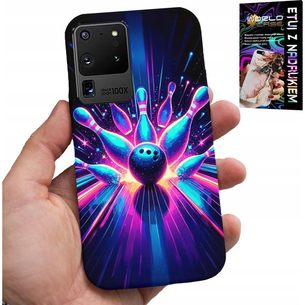 Etui Per Samsung Galaxy S20 Ultra - Copertura Bowling Strike, Plecks-image