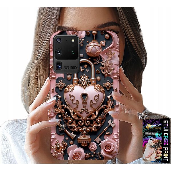 Etui Per Samsung Galaxy S20 Ultra - Femminile, Design Moderno, Serie Dollowing Rose-image