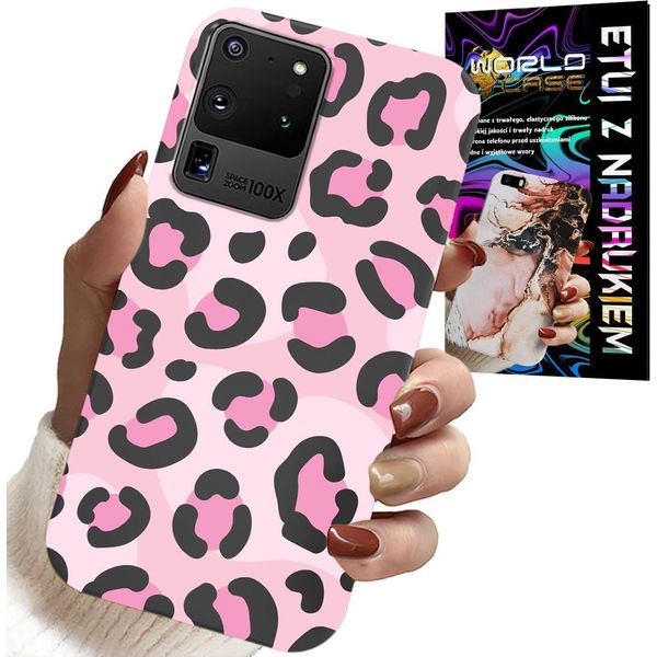 Etui Per Samsung Galaxy S20 Ultra - Pale Pantera Rosa - Design Femminile-image