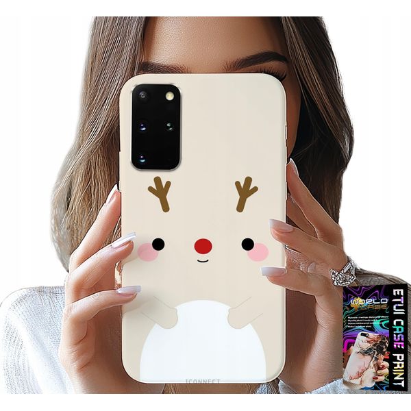 Custodia Per Samsung Galaxy S20 Plus - Renna, Renna, Disegni Natalizi-image