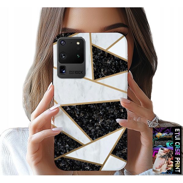 Etui Per Samsung Galaxy S20 Ultra - Elegante Design Moderno Caso + File-image