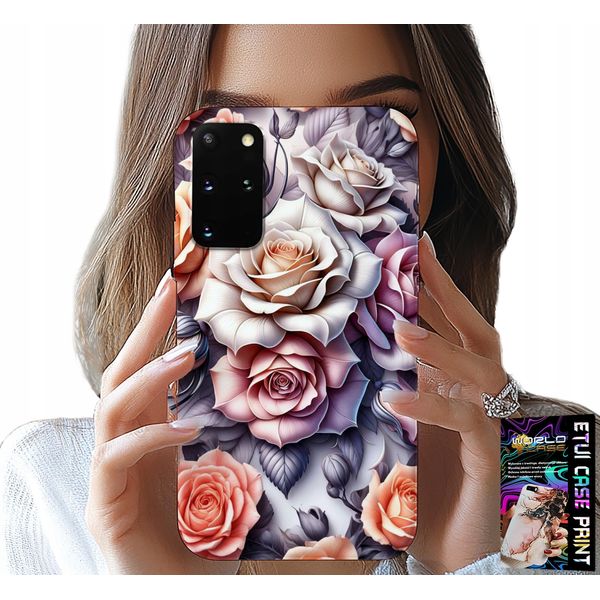 Custodia Per Samsung Galaxy S20 Plus - Design Floreale Rosa Fiori Custodia-image