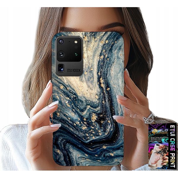 Etui Per Samsung Galaxy S20 Ultra - Cassa Design Pietra Elegante-image