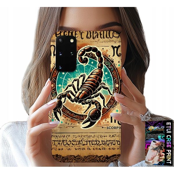 Custodia Per Samsung Galaxy S20 Plus - Segno Zodiacale Scorpio Astronomia + Lamina-image