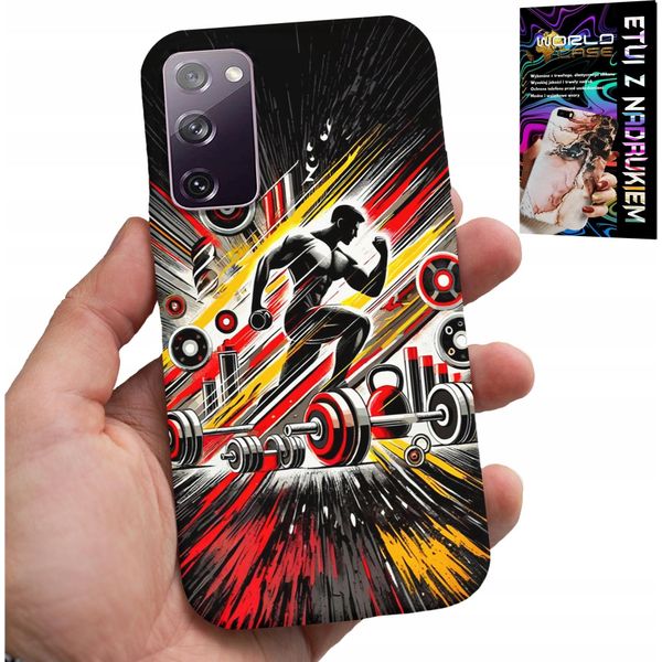Custodia Per Samsung Galaxy S20 Lite - Palestra Bodybuilding Bilancieri Fitness-image
