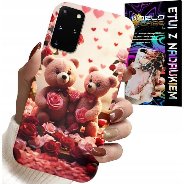 Custodia Per Samsung Galaxy S20 Plus - Orsacchiotti, Ti Amo, Cuori Molti Disegni Della Custodia-image