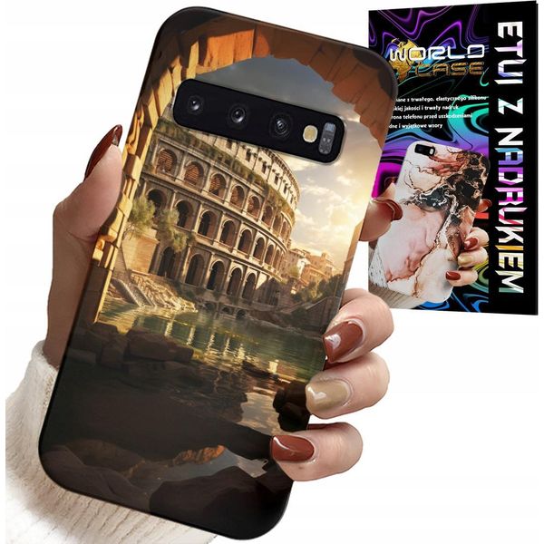 Custodia Per Samsung Galaxy S10 Plus - Colosseo Romano Antichità Romana-image