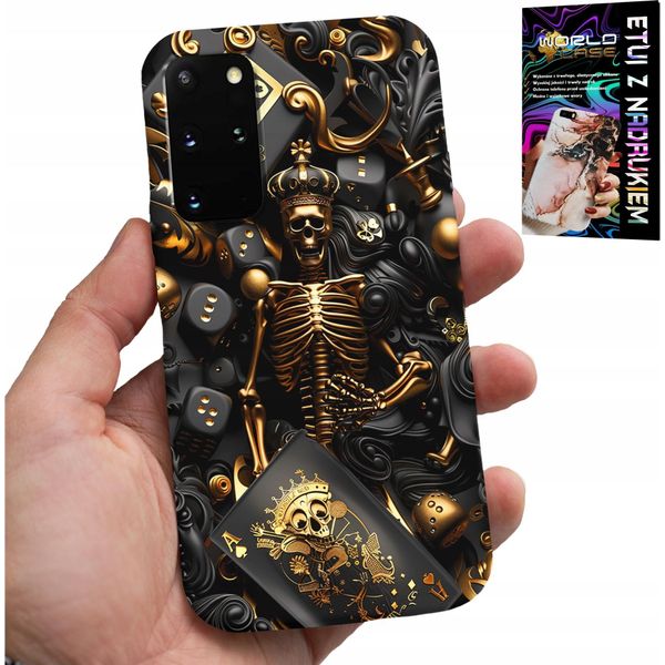 Custodia Per Samsung Galaxy S20 Plus - Re Del Poker Ace A Dadi Disegni Per Uomini + Pellicola-image