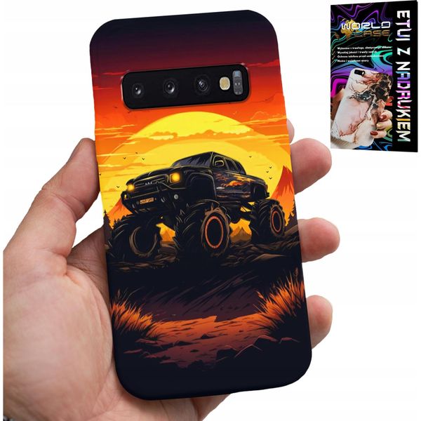 Custodia Per Samsung Galaxy S10 Plus - Monstertruck, Camion, Design + Film-image