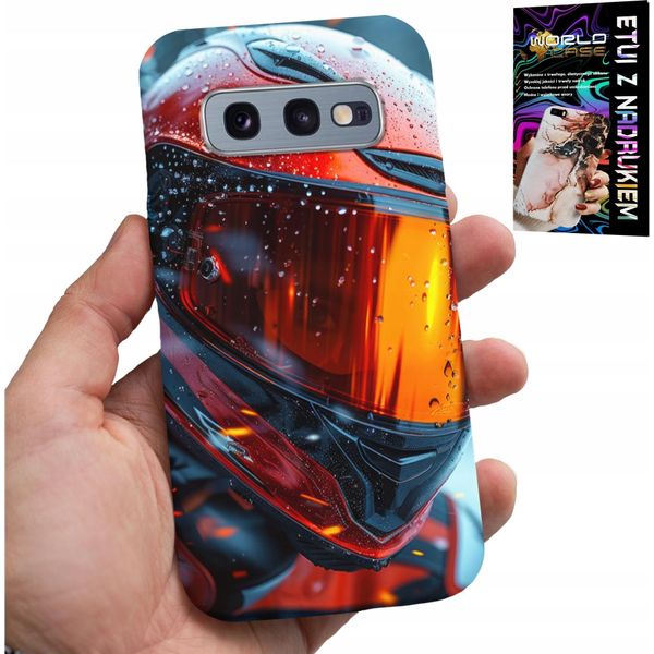 Custodia Per Samsung Galaxy S10E - Moto, Casco Da Moto Fan-image