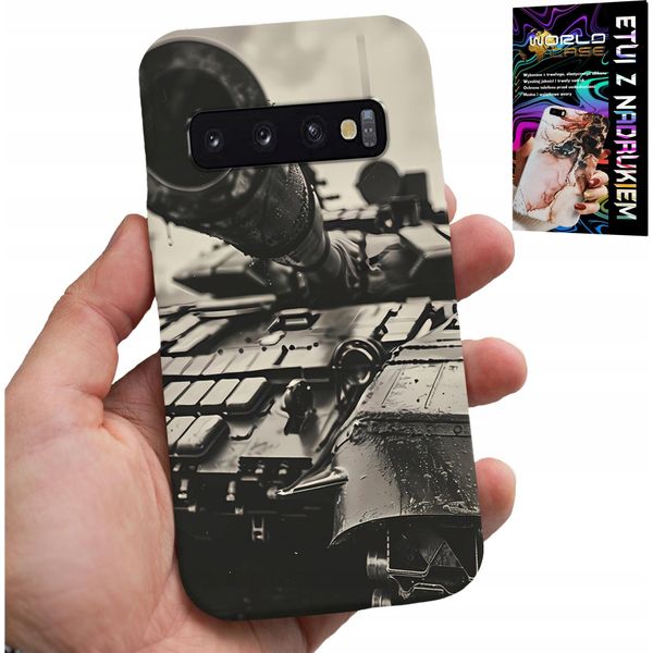 Custodia Per Samsung Galaxy S10 - Carro Armato Veicoli Militari + Filmato-image