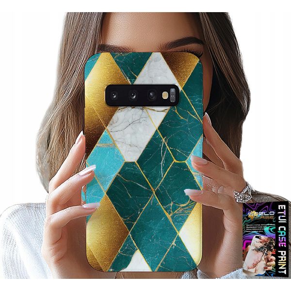Custodia Per Samsung Galaxy S10 Plus - Elegante Design Alla Moda Custodia + Pellicola-image
