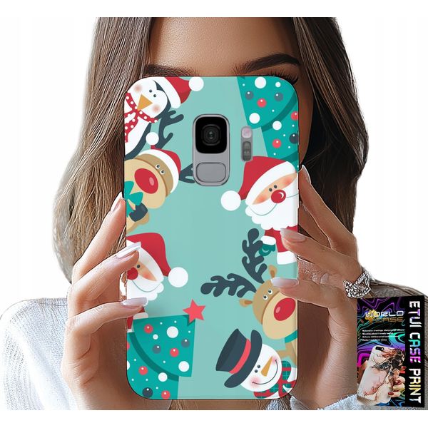 Custodia Per Samsung Galaxy S9 - S9 - S9 - S9 - S9 - S9 - Natale Renna, Renna Pupazzo Di Neve-image