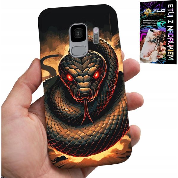 Custodia Per Samsung Galaxy S9 - Serpente, Serpenti Cobra Serpente A Sonagli + Pellicola-image