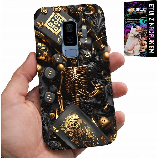 Custodia Per Samsung Galaxy S9 Plus - Re Del Poker Ace Disegni Per Uomini + Film-image