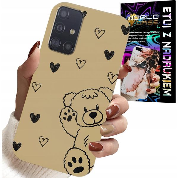 Custodia Per Samsung Galaxy A51 - Orsacchiotto Pro Maxzak Designs For Kids Case-image