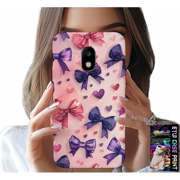 Custodia Per Samsung Galaxy J5 2017 - Disegni A Nastro Colorati + Vetro-image