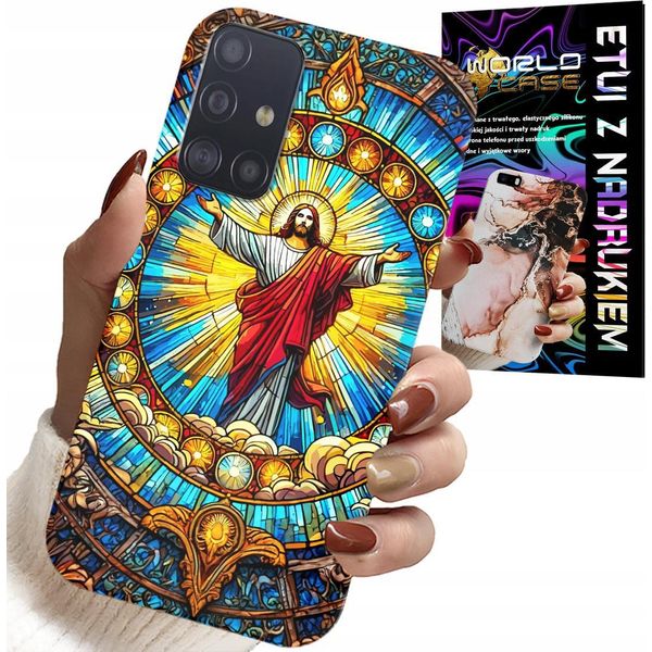 Custodia Per Samsung Galaxy M31S - Gesù Cristianesimo Religione + Vetro-image