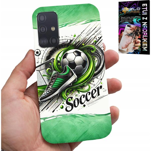 Custodia Per Samsung Galaxy M31S - Calcio, Custodia Calcio + Vetro-image