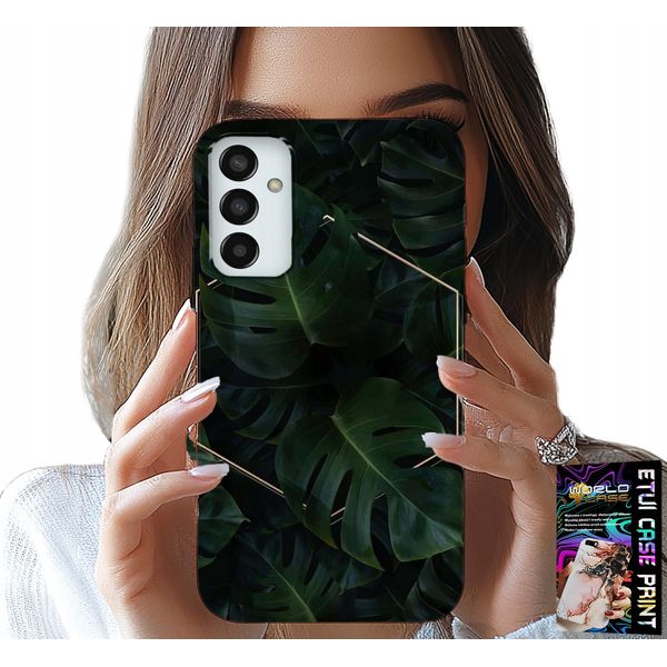 Custodia Per Samsung Galaxy M23 - Foglie Eleganti Design Alla Moda Della Custodia-image