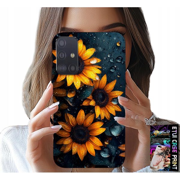 Custodia Per Samsung Galaxy A51 - Girasoli, Girasole, Motivi Floreali-image