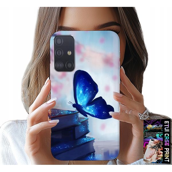 Custodia Per Samsung Galaxy M31S - Farfalla Blu, Farfalla, Disegni Femminili-image