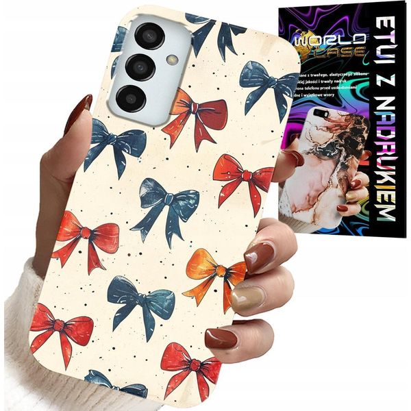Custodia Per Samsung Galaxy M23 - Nastri Colorati Disegni Di Moda-image