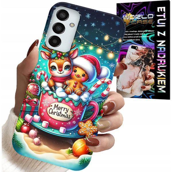 Custodia Per Samsung Galaxy M23 - Renna Di Pan Di Zenzero Buon Natale-image
