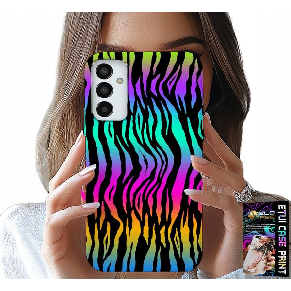 Custodia Per Samsung Galaxy M23 - Custodia Con Motivi Astratti E Colorati + Pellicola-image