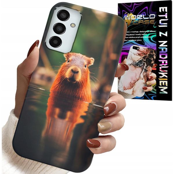 Custodia Per Samsung Galaxy M23 - Capibara Dolce, Capibara, Molti Disegni-image