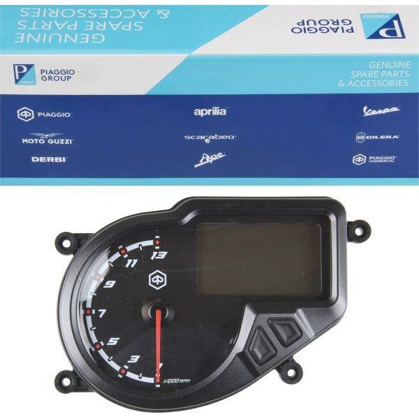 Tachimetro Quadro Strumenti 1D002312 Per Piaggio Nrg 50 Power E4 Lc (Dal 2018)-image