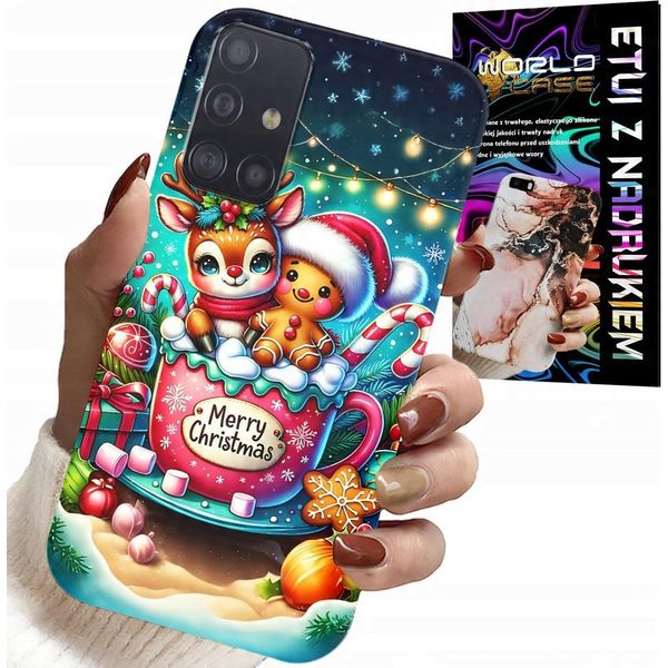Custodia Per Samsung Galaxy A51 - Renna Di Pan Di Zenzero Buon Natale-image