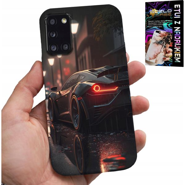Custodia Per Samsung Galaxy A31 - Auto Sportive Fan Glass-image