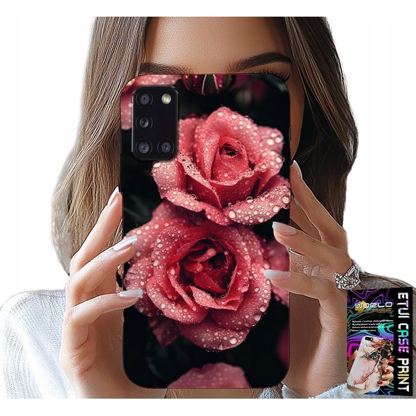 Custodia Per Samsung Galaxy A31 - Belle Rose Rosa, Motivi Floreali, Custodia-image