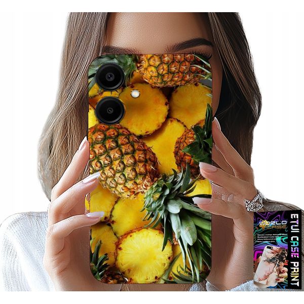 Custodia Per Samsung Galaxy A06 5G - Ananas Frutta Custodia + Vetro-image