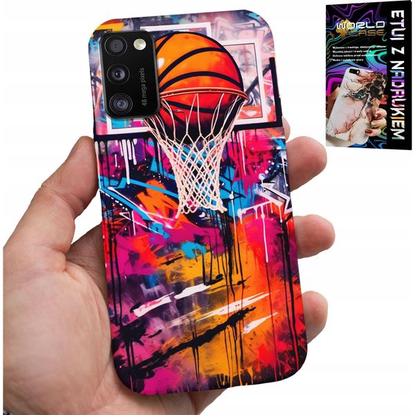 Custodia Per Samsung Galaxy A41 - Basket Nba Street Graffiti Basket Fan-image