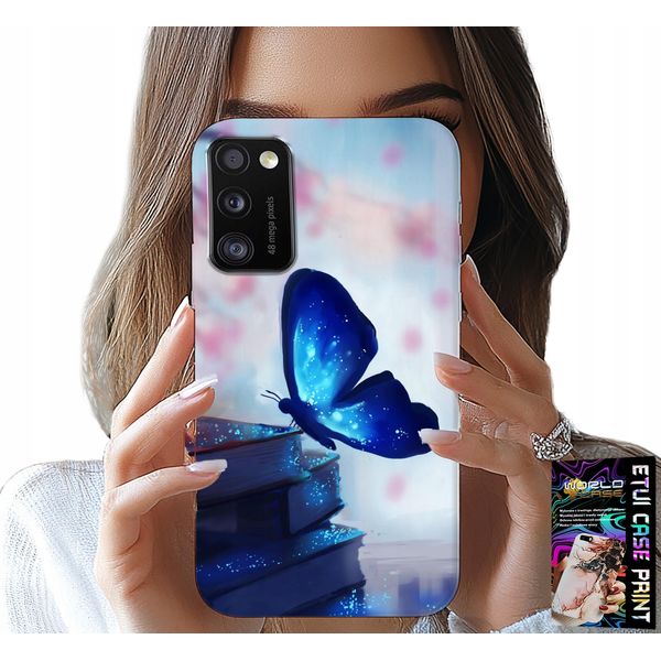 Custodia Per Samsung Galaxy A41 - Farfalla Blu, Farfalla, Disegni Da Donna-image
