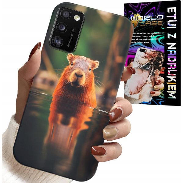 Custodia Per Samsung Galaxy A41 - Capibara Dolce, Capibara, Molti Disegni-image