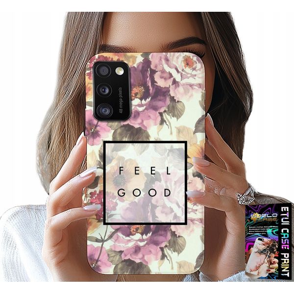 Custodia Per Samsung Galaxy A41 - Design Floreale, Donne Alla Moda + Vetro-image