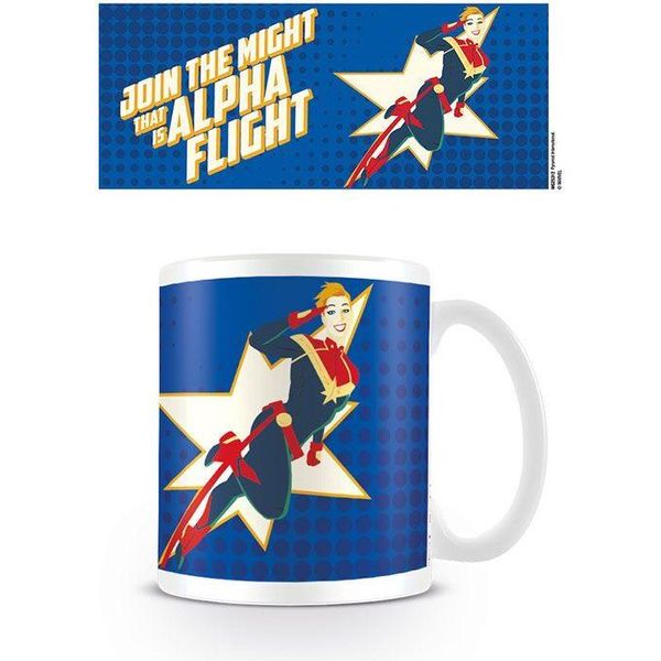 Pyramid International Captain Marvel Tasse Alpha Flight MG25312-image