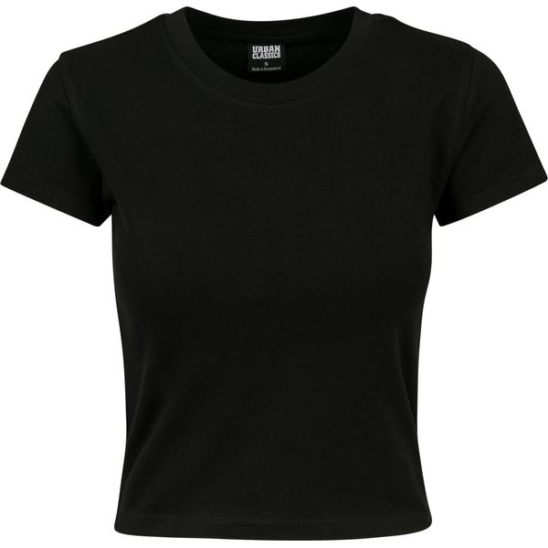 DáMské TričKo Urban Classics Ladies Stretch Jersey Cropped Tee Nero - Xs-image