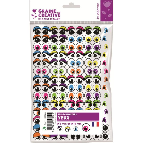 Graine Creative Gc Adesivi Ogen 594 Stuks-image