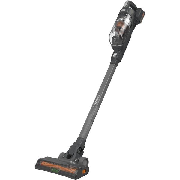 Black & Decker BHFEA18D1 Scopa Elettrica Aspirapolvere A Bastone 2 In 1 Batteria Secco Senza Sacchetto Grigio 2 Ah-image