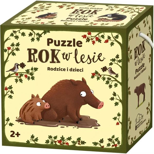 Nk Un Anno Nella Foresta Puzzle Genitori E Bambini Si Divertono. 00644-image