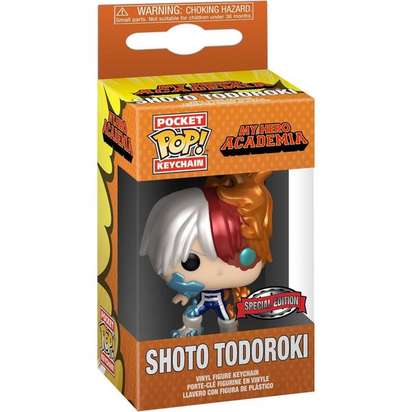 My Hero Academia - Shoto Todoroki Edizione Speciale - Portachiavi Funko Pocket Pop!-image